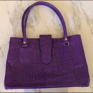 Adorable purple medium size trendy purse